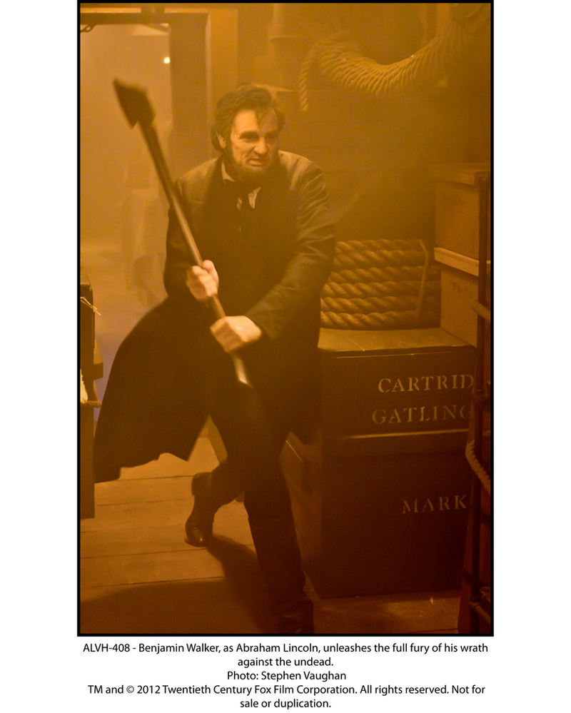Illustration for article titled Abraham Lincoln: Vampire Hunter photos reveal old-school vampire-killing secrets